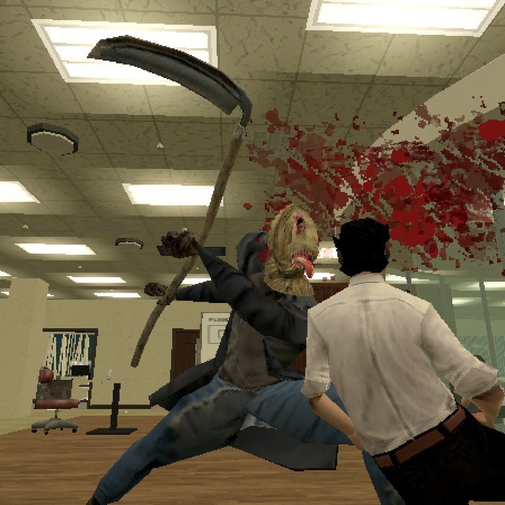 A scythe-wielding scarecrow enemy cutting down your character